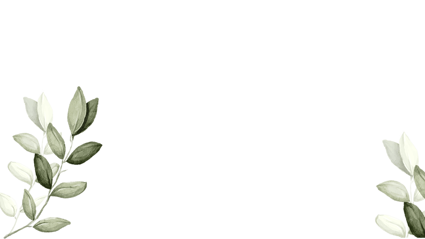 Fondo negro con plantas